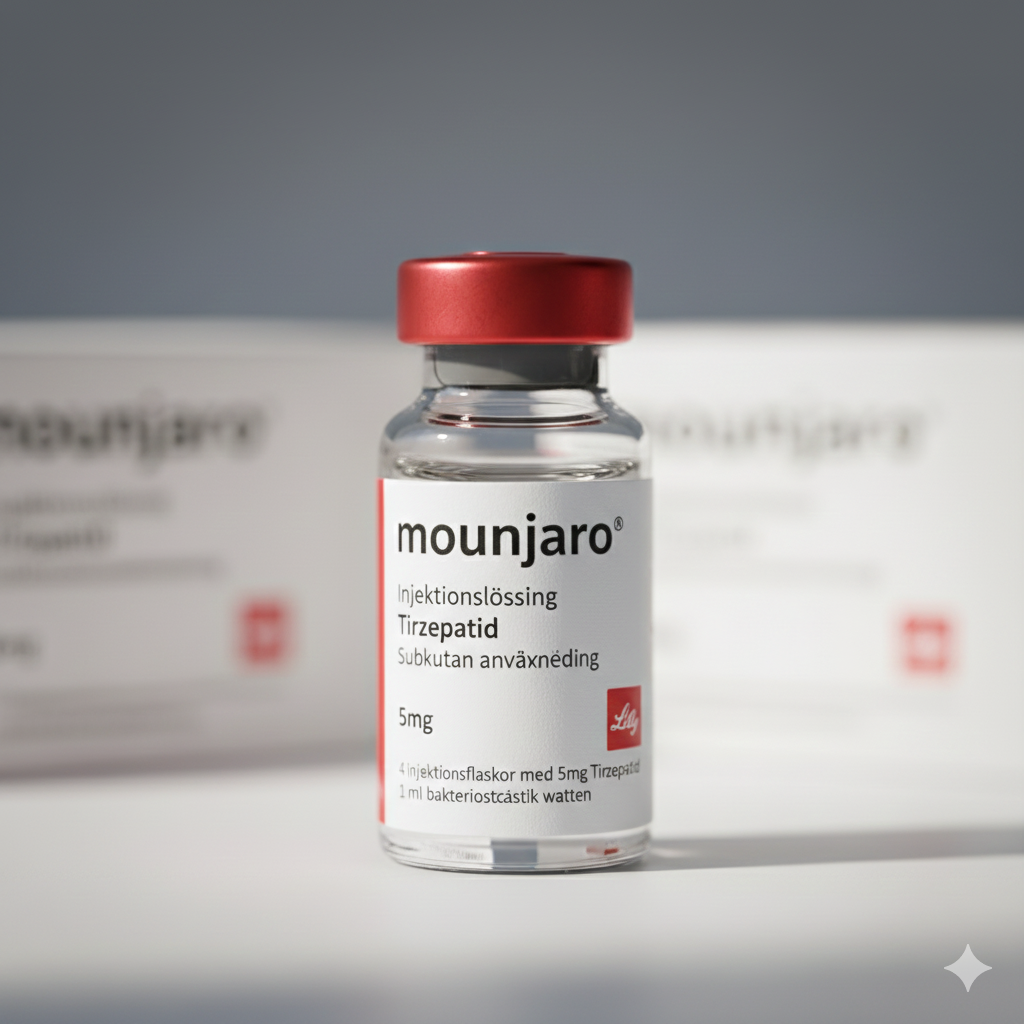 Tirzepatide 4mg - GLP-1 peptid